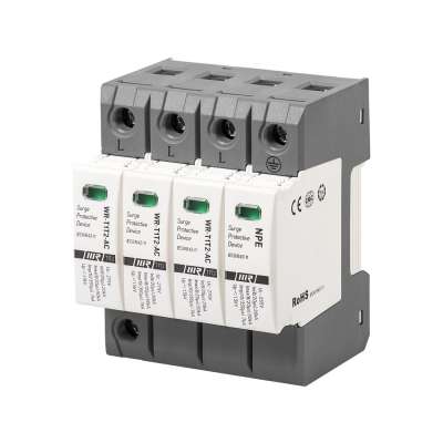 AC Three Phase Surge Protector Electrical Protection Device